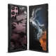 Samsung Galaxy S22 Ultra 5G (SM-S908) Ringke Fusion X Case Cover Bumper, Camo Black