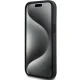 DKNY iPhone 15 Plus / 14 Plus Case Mono Stripe & Metal Logo, Black