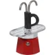 Bialetti MINI EXPRESS Set Magritte Coffee Set, Red