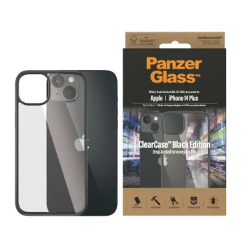 PanzerGlass iPhone 14 Plus / 15 Plus Case ClearCase, Transparent/Black