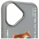Nimmy Glasses Cool Cat Case for iPhone 16 6.1\", Gray