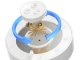 Shower Head with 5 Spray Modes and Water Filter, White