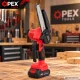 Cordless Chainsaw OPEX TOOLS OPX28026 6\" 21V 2x 1.5Ah, Red/Black