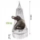 Carruzzo Queen Woven Hanging Chair with Canopy