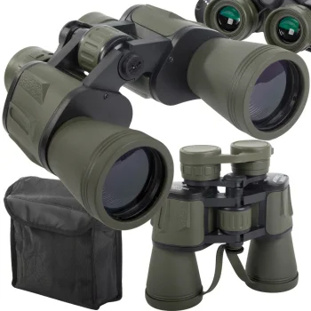 Tactical Binoculars 20x50 with Zoom and Carrying Case