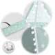 Nukido 740024 Kids Teepee Tent with Lights and Stars, Mint