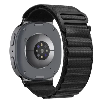 Tech-Protect Nylon Pro Strap for Samsung Galaxy Watch (40/44/46 mm), Black