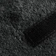 Terry Cloth Cosmetic Headband with Velcro, Graphite