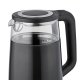 Glass Electric Kettle C530 with Temperature Control, 1.7L 2200W, Black