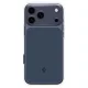 Spigen Thin Fit MagSafe Case for iPhone 17 Pro Max, Clear Navy Blue