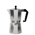 Moka Pot Espresso Coffee Maker 300ml - 6 Cup, Silver