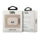 Чехол Karl Lagerfeld для AirPods Pro Glitter Karl\'s Head, золотистый