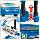 Multistore XXL Police Station Toy Garage, 5 Levels, 82 Pieces