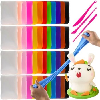 Air-Dry Clay 48 Colors KRUZZEL