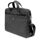 Guess Saffiano 4G Triangle Logo Laptop Bag for 16\'\', Black