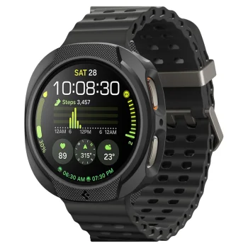 Spigen Liquid Air Case for Samsung Galaxy Watch 8 40mm Matte Black