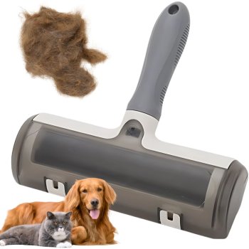 Reusable Pet Hair Remover Roller for Furniture, Carpet, and Clothes