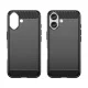 Dėklas iPhone 16 Plus Carbon Case, TPU, juodas
