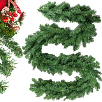 Artificial Christmas Pine Garland for Decoration 280 cm, Green