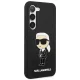 Karl Lagerfeld Silicone Ikonik Case for Samsung Galaxy S23 Black