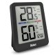 Mebus 11115 Digital Thermo-Hygrometer, Black