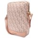Guess 10\" Tablet Bag G Cube Stripe, Pink