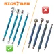 Bigstren Silicone and Grout Smoothing Tool Set, 4 pcs