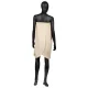 Terry Beauty Cape with Velcro, Cream