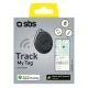 SBS My Tag Tracker Compatible with iOS and Android, Black