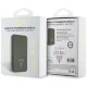 Guess Grained Triangle Power Bank with MagSafe 5000mAh 15W USB-C - Brown