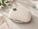 Weekly Pill Organizer with 7 Compartments, Beige