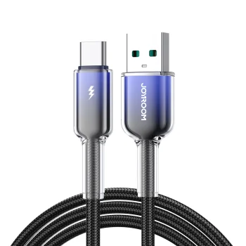 Joyroom S-A42 USB-A to USB-C Cable, 3A, 1.2m, Black