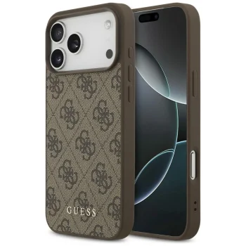 Guess 4G Classic Case for iPhone 17 Pro Max / 18 Pro Max, Brown