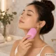 Silicone Ice Roller for Face Massage, Pink
