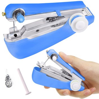Mini Manual Sewing Machine + Needle and Thread