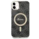 Guess iPhone 11 Case 4G MagSafe, Black