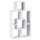 ModernHome Modular Bookcase Shelving Unit and Storage Cabinet, White