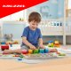 Kruzzel 00026509 Wooden Educational Sorter 3-in-1 Montessori