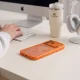 Tech-Protect MagPeak MagSafe CC Case for Apple iPhone 18 Pro / 17 Pro, Matte Cosmic Orange