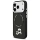 Karl Lagerfeld iPhone 17 Pro Case MagSafe Karl&Choupette Heads, Black