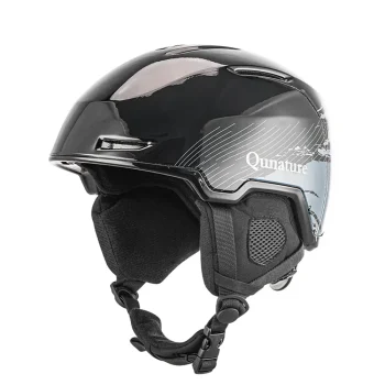 Qunature Ski and Snowboard Helmet 58-61 cm (L) - Black
