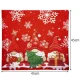 Ruhhy 22312 Decorative Christmas Pillowcase with Gnomes, 45x45cm