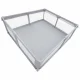 Foldable Baby Playpen - Play Area, 180x200 cm, Grey