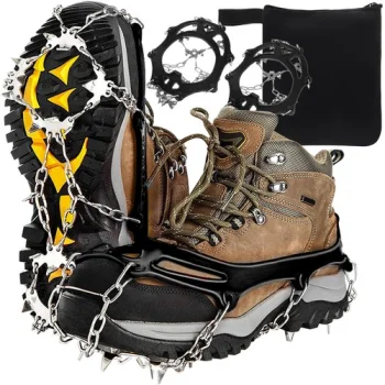 Trizand Anti-Slip Shoe Crampons, Size 44-47, XL