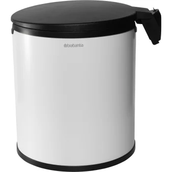Brabantia 428081 Built-in Waste Bin, 15 L, White
