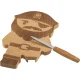 Ototo Pirate Board Cutting Board & Knife Set