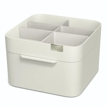 Joseph Joseph Viva Cosmetic Organiser with Drawer, Beige