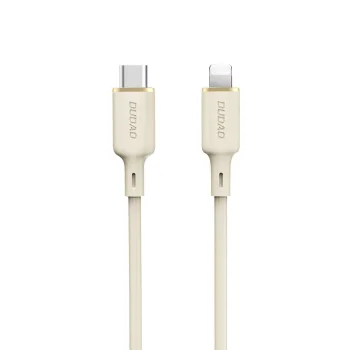 Dudao L7SCL USB-C to Lightning Cable 30W, 2m, beige