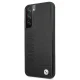 BMW Signature Logo Imprint Case for Samsung Galaxy S22+, Black