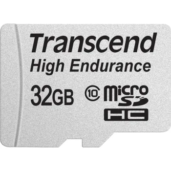 Transcend microSDHC 32GB Class 10 High Endurance Memory Card with Adapter
